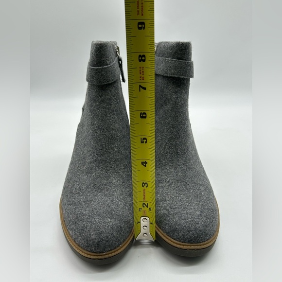 Dr. Scholl’s Jacinda Gray Wedge Ankle Booties Size 11 New With Box - Picture 6 of 13